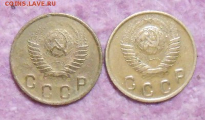 Лот бронзы 1948 года : 1;2 копейки до 22.00.26.02.2016г. - DSCN3272_cr