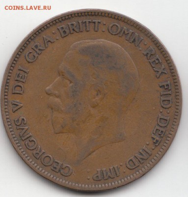 Великобритания 1 пенни 1929 до 27.02.16 - 127 (1)