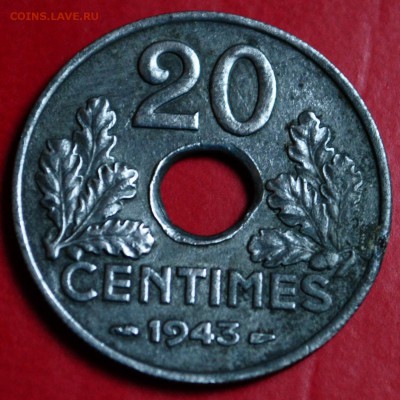 Франция  20 сантимов  1943 до 01.03.2016 - DSC_0115.JPG