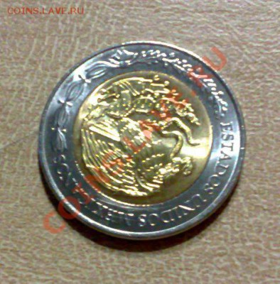 Мексика 5песо 2010 биметалл Фрациск Мадеро - 20.10 21.00 - Мексика 5песо 2010 Франциско Мадеро-2