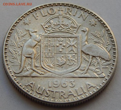 Австралия 1 флорин 1963, до 01.03.16 в 22:00 МСК - 4823