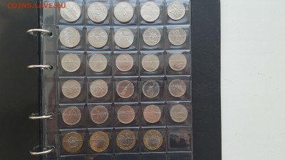 КОЛЛЕКЦИЯ ЮБИЛЕЙНЫХ МОНЕТ РОССИИ 1999-2025Г ДО 01.03.В 21-30 - 20160208_163406
