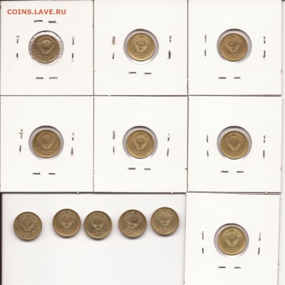 1 копейка 1949, 1952,1965, 1967....12 шт. ДО 28.02.2016 - А.......КОПЕЙКА.-2