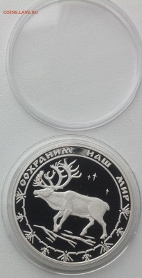 Олень 2004 год 3 рубля короткий лот 27.02.в 22.00 - image