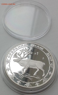 Олень 2004 год 3 рубля короткий лот 27.02.в 22.00 - image