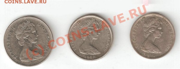 5 cents 1972 а также 1974 и 1982 - 22233333333