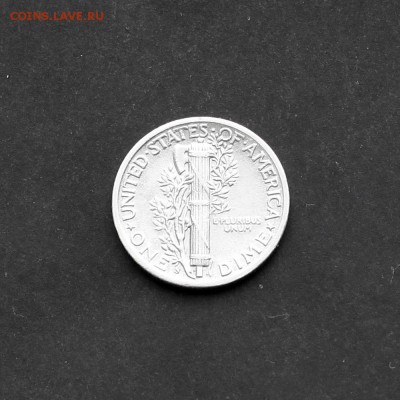 США. 1 дайм 1944 с 1 рубля! до 01.03 в 22:00 мск - +IMG_0463