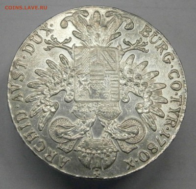 1 талер 1780 Мария Тереза. На подлинность и оценку. - P2260047.JPG