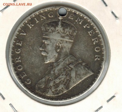 Британская индия 1 рупия 1917 до 27.02.16   22-00 - Изображение 13