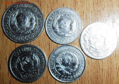Билон.5 монет.10 коп 1923(2),25,27гг.15 коп 1925г. - SAM_1357.JPG