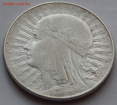 Польша 10 злотых 1932 Ядвига, до 03.03.16 в 22:00 МСК - 4517