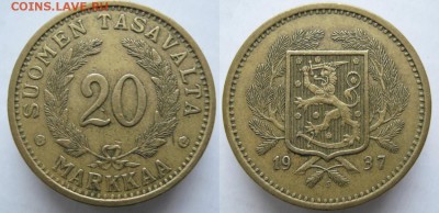 Финляндия 20 марок 1937: до 03.03.16 в 22.00 - Финляндия 20 марок 1937    365
