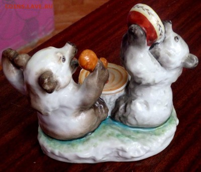 Фарфоровая чернильница "Медвежата" ЛФЗ до 28.02.16 22-00 - P2251845.JPG