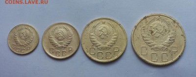 1,2,3,5 коп 1939 хорошие  до 1марта - 1939 2