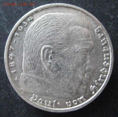 5 марок 1939 А, 3 рейх.  до 22.00 2.03. - IMG_7828.JPG