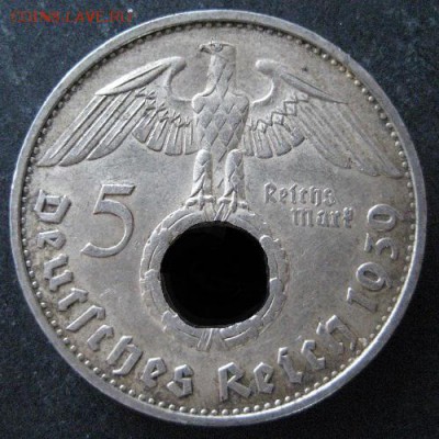 5 марок 1939 В, 3 рейх, до 22.00 2.03. - IMG_7831.JPG
