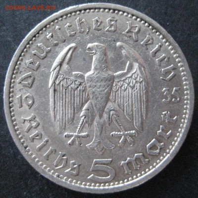5 марок 1935 Е, 3 рейх, до 22.00 2.03. - IMG_7872.JPG