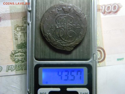 5 коп 1772ем маловес 43,57г  до 29.02 в 22.30 - Изображение 154