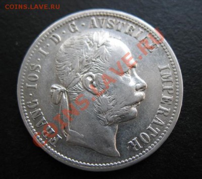 АвстроВенгрия, 1883 г, серебро, 1 F, до 19.10 в 21-30 мск - а 1878 1ф а