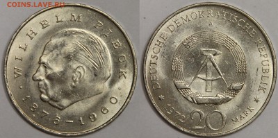 20 марок ГДР 1972 Вильгельм Пик до 02.03 - IMG_7071.JPG