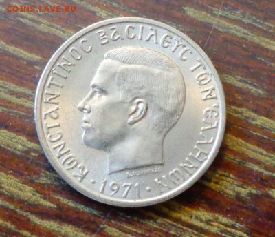 ГРЕЦИЯ - 1д. КОРОЛЬ ГРЕЦИИ АЦ до 4.03, 22.00 - Греция 1 драхма 1967_1