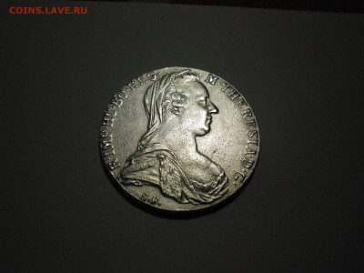 АВСТРИЯ ТАЛЕР 1780 МАРИЯ ТЕРЕЗИЯ - Талер 1780.JPG