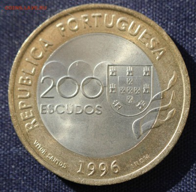 С 1 руб. БМ ПОРТУГАЛИЯ 200 эскудо 1996г.ОЛИМПИАДА до 4.03 - IMG_0312.JPG