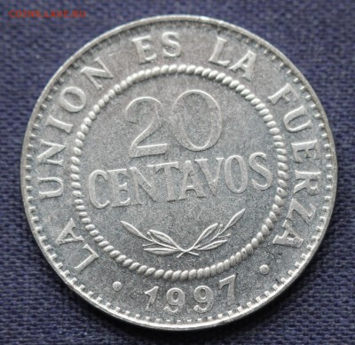 С 1 руб. БОЛИВИЯ 20с 1997г.  до 4.03 в 22-00 - IMG_0186.JPG