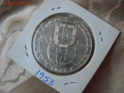 Португалия 20 эскудо, 1953 25 лет финансовой реформе - DSCN7842[1].JPG