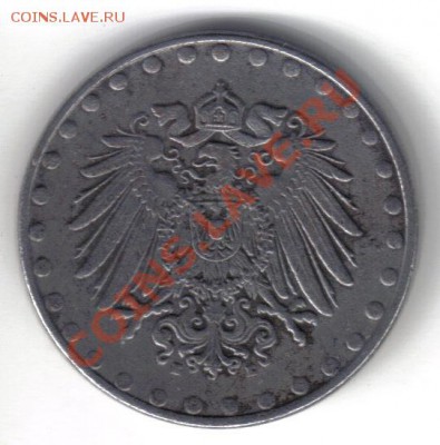 Германия 10 пфенниг 1922Е редкая до 19.10 21.00мск - Германия 10 пфенниг 1922 E-2