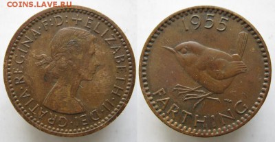 Разная инострань по фиксу - 6 35 Великобритания фартинг 1955   061