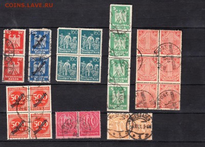 Германия ( рейх) сцепки кварты - 192