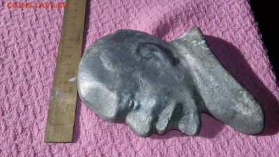 Картина из меди, Ленин из медно-никелевого сплава. - 1456642011399_4
