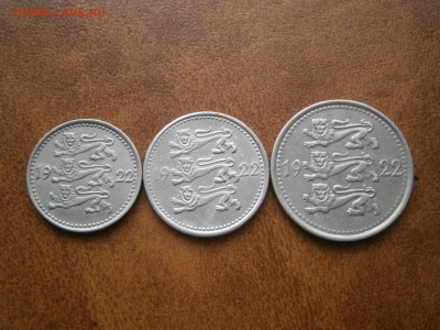 Эстония 1922 г.Марки (1,3,5). Оценка. - P2282286.JPG
