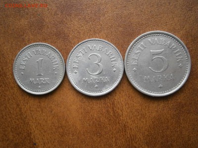 Эстония 1922 г.Марки (1,3,5). Оценка. - P2282283.JPG