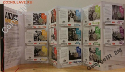 Куплю альбом раскладушку под монеты Австралии 20 центов - 1