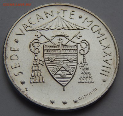 Ватикан 500 лир 1978, до 06.03.16 в 22:00 МСК - 4248