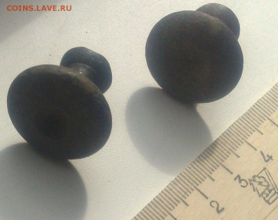 Ручки латунные 2 шт окончание 5.03.2016 - 020120084156