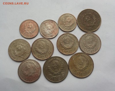 11 шт ранний никель 1932-1945год до 5 марта - ранний никель 11 шт 2