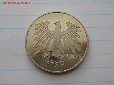 5 марок ФРГ.1980.J.  UNC - IMG_8235.JPG