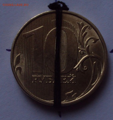 10 руб-2015 поворот,5 рублей 1997 раскол - DSC02140.JPG