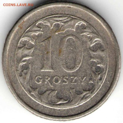 Польша. 10 грош 1991 г. до 24.00 06.03.16 г. - 2.1