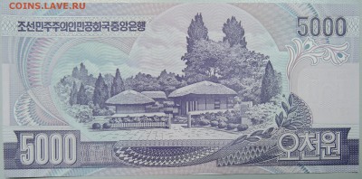 СЕВЕРНАЯ КОРЕЯ - 5000 вон 2006 г. пресс до 06.03 в 22.00 - DSCN3165.JPG