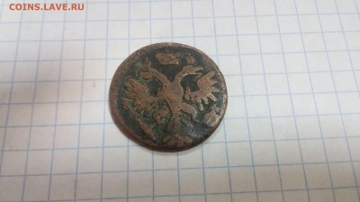 Денга 1735 37 40 41 43 46 48 49 50 51 53 54 и неизвестный. - 1743o