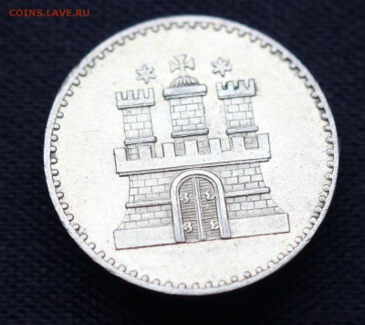 С 1руб.ГАМБУРГ 1 шиллинг 1855г.В ШТЕМПЕЛЬНОМ БЛЕСКЕ до 6.03 - IMG_0252.JPG