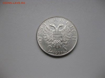 АВСТРИЯ,2 шиллинга 1937г(Церковь Св.Карла)!до 4.03.2016 - IMG_2281.JPG