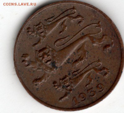 1 цент Эстония 1939 - img100