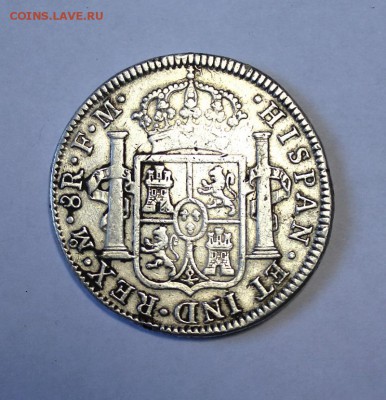 Испания 1792г серебро и Доминикана 1939г. серебро оценка. - 1Ispan1792 (2).JPG