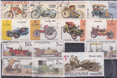 Марки на обмен - +Иностр-Транспорт