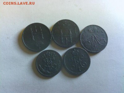 Петровские монеты 90 штук. - 14562293232534